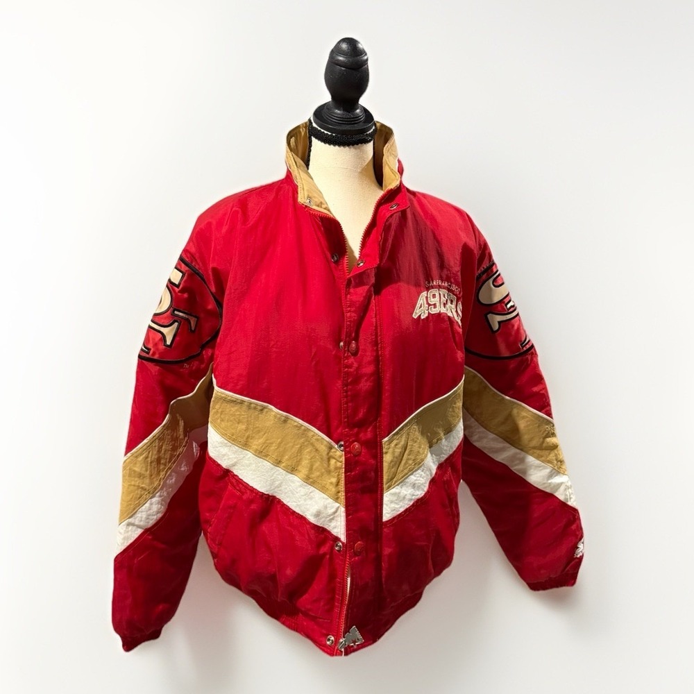 Vintage Starter Pro Line San Francisco 49ers Jacket NFL Made in Korea Small